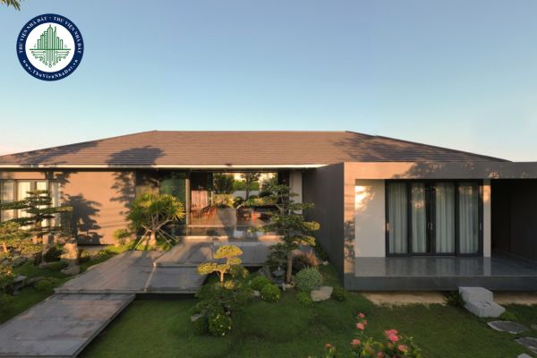 Nhà vườn cấp 4 mái Nhật tinh tế