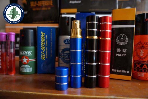 Bình xịt hơi cay có phải là phương tiện nguy hiểm không?