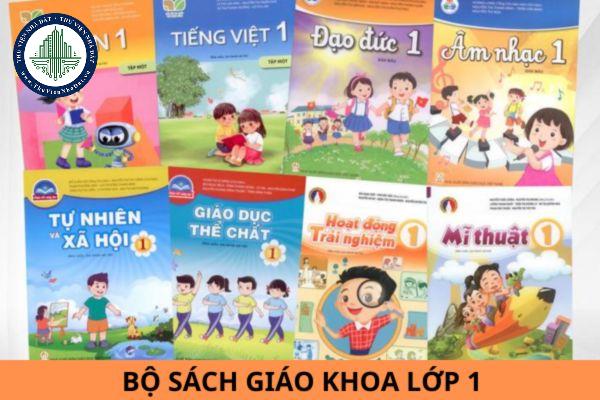 Bộ Sách giáo khoa lớp 1 theo chương trình của BGDĐT được sử dụng trong năm học 2024-2025?