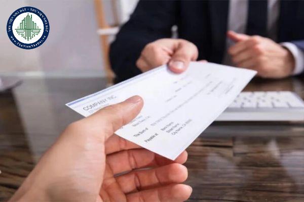 Các yếu tố của tờ séc được quy định như thế nào?
