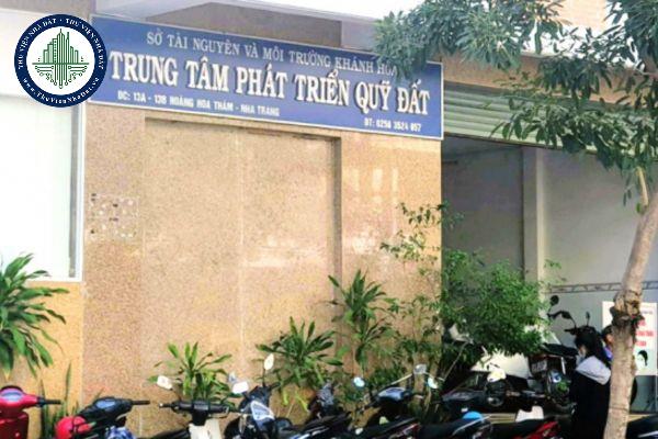 Chức năng nhiệm vụ của Trung tâm phát triển quỹ đất được quy định như thế nào?