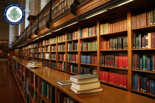 Nội dung xây dựng vốn tài liệu thư viện được quy định như thế nào?