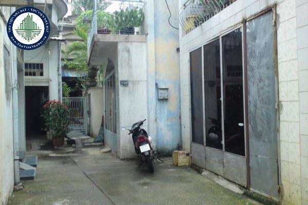 Tranh chấp sân chung nhà cuối hẻm cụt được quy định như thế nào?