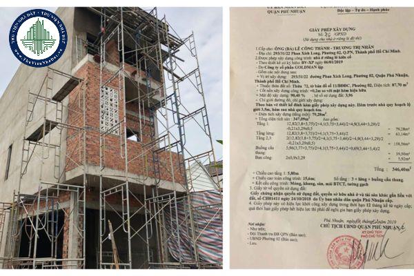 Xây nhà không có giấy phép xây dựng có xin số nhà được không?