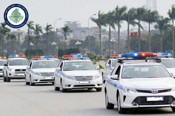 Xe ưu tiên được bật còi ụ lúc nào?