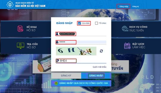 Thủ tục rút bảo hiểm xã hội 1 lần online