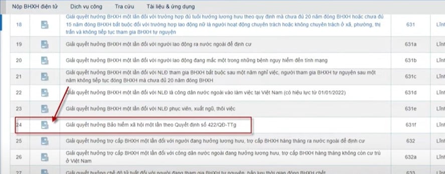 Thủ tục rút bảo hiểm xã hội 1 lần online