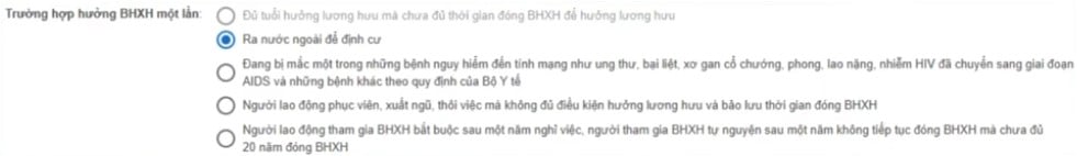 Thủ tục rút bảo hiểm xã hội 1 lần online