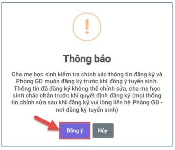 Hướng dẫn chi tiết đăng ký tuyển sinh vào cấp 2 THCS trực tuyến năm 2025
