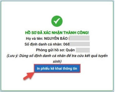 Hướng dẫn chi tiết đăng ký tuyển sinh vào cấp 2 THCS trực tuyến năm 2025
