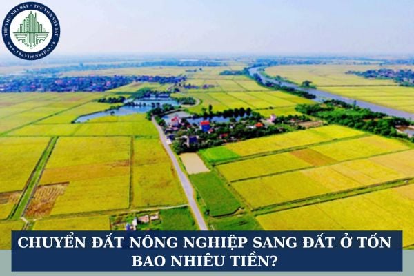 Chuyển đất nông nghiệp sang đất ở tốn bao nhiêu tiền?