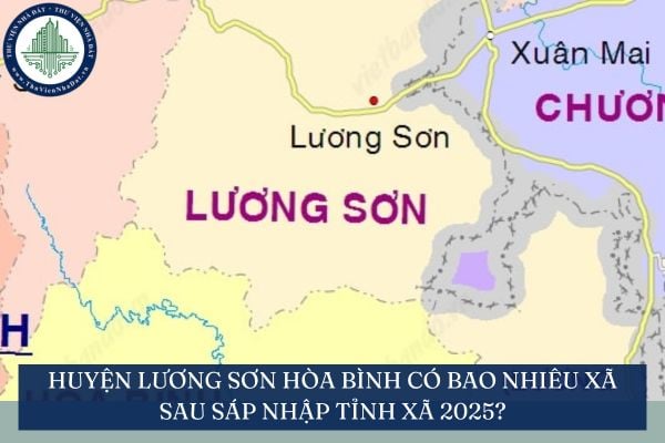 Huyện Lương Sơn Hòa Bình có bao nhiêu xã sau sáp nhập tỉnh xã 2025?