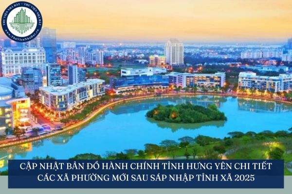 Cập nhật bản đồ hành chính tỉnh Hưng Yên chi tiết các xã phường mới sau sáp nhập tỉnh xã 2025