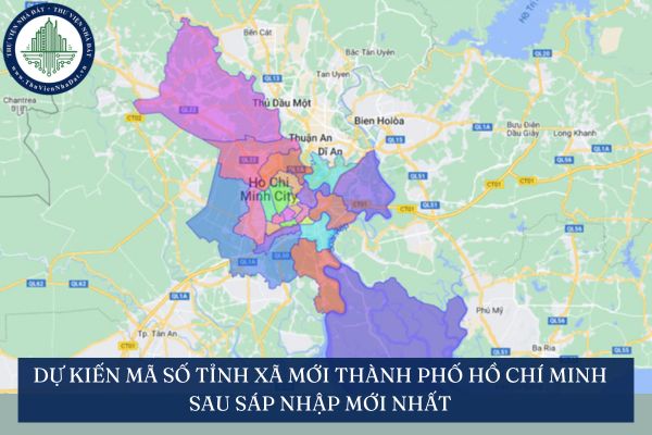 Dự kiến mã số tỉnh xã mới Thành phố Hồ Chí Minh sau sáp nhập mới nhất