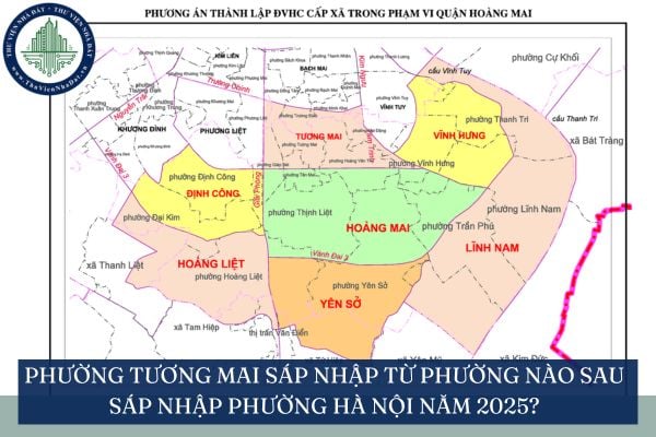 Phường Tương Mai sáp nhập từ phường nào sau sáp nhập phường Hà Nội năm 2025?