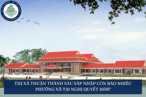 Thị xã Thuận Thành sau sáp nhập còn bao nhiêu phường xã tại Nghị quyết 1658?