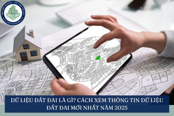 Dữ liệu đất đai là gì? Cách xem thông tin dữ liệu đất đai mới nhất năm 2025
