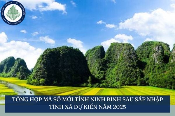 Tổng hợp mã số mới tỉnh Ninh Bình sau sáp nhập tỉnh xã dự kiến năm 2025