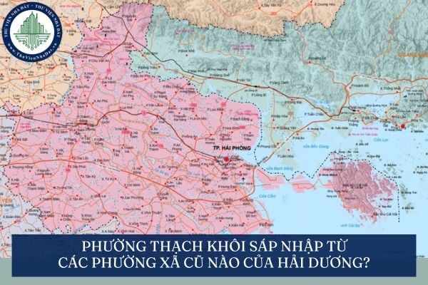 Phường Thạch Khôi sáp nhập từ các phường xã cũ nào của Hải Dương?