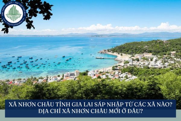 Xã Nhơn Châu tỉnh Gia Lai sáp nhập từ các xã nào? Địa chỉ xã Nhơn Châu mới ở đâu?