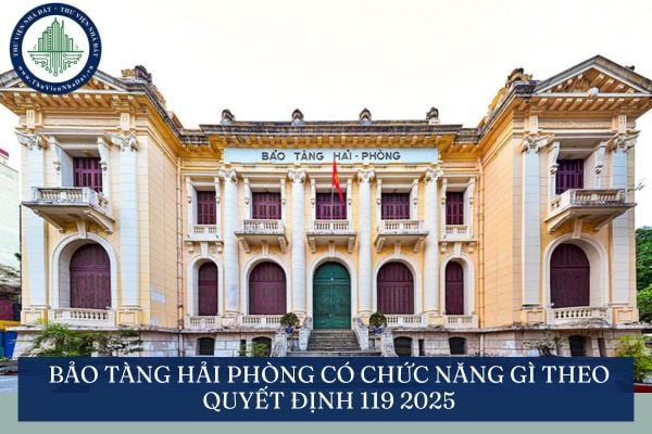 Bảo tàng Hải Phòng có chức năng gì theo Quyết định 119 2025