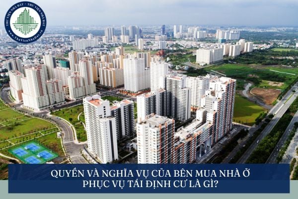Quyền và nghĩa vụ của Bên mua nhà ở phục vụ tái định cư là gì?
