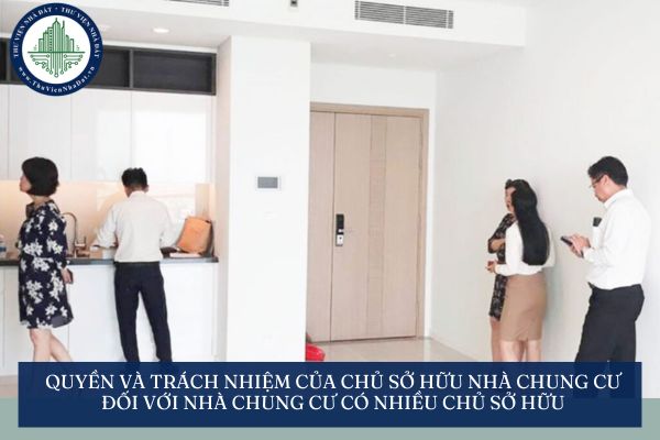 Quyền và trách nhiệm của chủ sở hữu nhà chung cư đối với nhà chung cư có nhiều chủ sở hữu