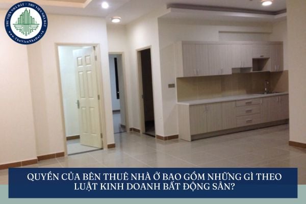 Quyền của bên thuê nhà bao gồm những gì theo Luật Kinh doanh bất động sản?