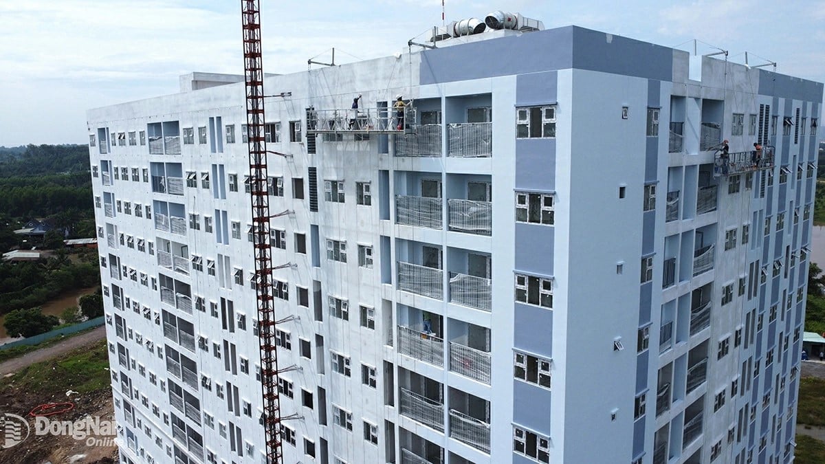 Khu nhà ở xã hội tại phường Phước Tân (tỉnh Đồng Nai) dự kiến đưa vào sử dụng tháng 12-2025