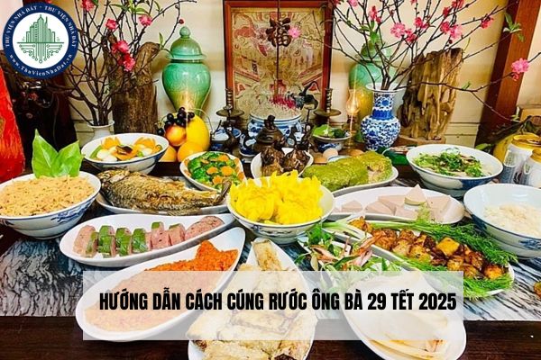 Hướng dẫn cách cúng rước ông bà 29 Tết 2025