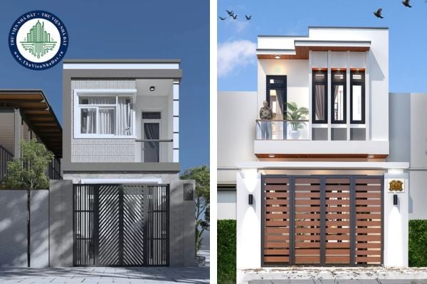 Phong cách thiết kế nhà ống 2 tầng mặt tiền 5m phổ biến 2025