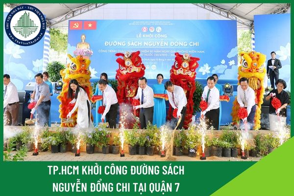 TP.HCM khởi công Đường sách Nguyễn Đổng Chi tại quận 7