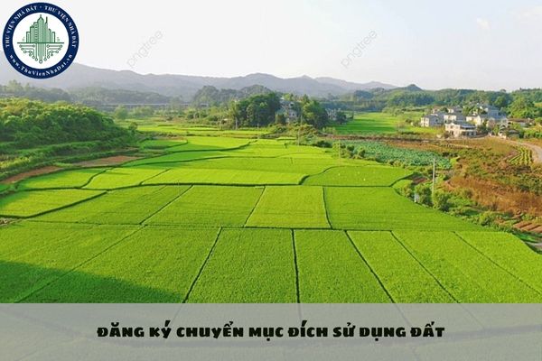 Thủ tục đăng ký chuyển mục đích sử dụng đất không phải xin phép cơ quan nhà nước có thẩm quyền cấp tỉnh theo Luật Đất đai 2024