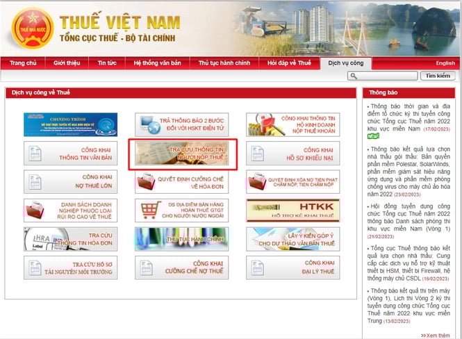 Tra cứu thuế đất online mới nhất 2025