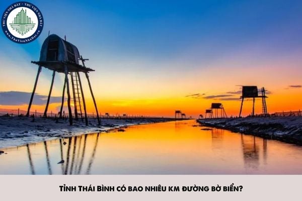 Tỉnh Thái Bình có bao nhiêu km đường bờ biển?