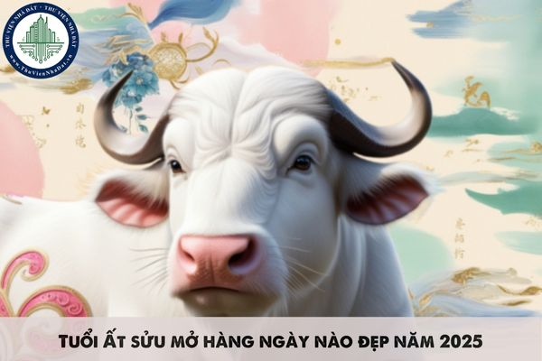 Tuổi Ất sửu mở hàng ngày nào đẹp năm 2025