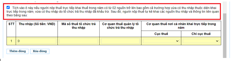 quyết toán thuế tncn khi có 2 nguồn thu nhập trở lên