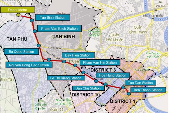 Điều chỉnh dự án metro số 2 Bến Thành – Tham Lương - Nhịp sống kinh tế Việt  Nam & Thế giới