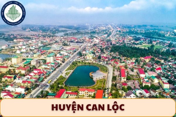 6 xã mới của Huyện Can Lộc sau sắp xếp đơn vị hành chính của những xã nào?
