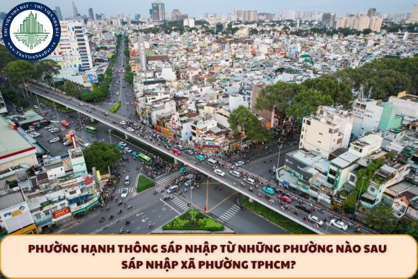 Phường Hạnh Thông sáp nhập từ những phường nào sau sáp nhập xã phường TPHCM? 