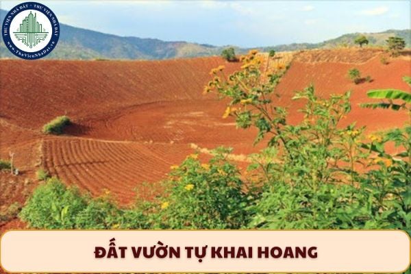 Đất vườn tự khai hoang trước 2014 đã xây nhà từ năm 2016 thì khi làm sổ đỏ có phải nộp tiền sử dụng đất không?