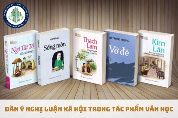 Dàn ý bài văn nghị luận xã hội chung lớp 9, 10, 11? Mẫu Dàn ý nghị luận xã hội trong tác phẩm văn học (hình từ internet)