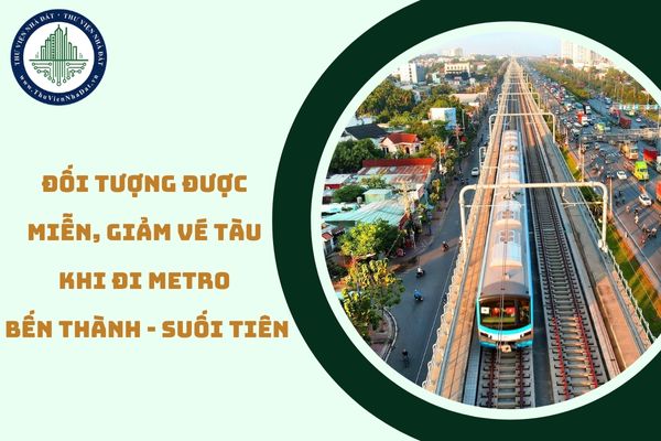 Đối tượng được miễn, giảm vé tàu khi đi Metro Bến Thành - Suối Tiên (hình từ internet)