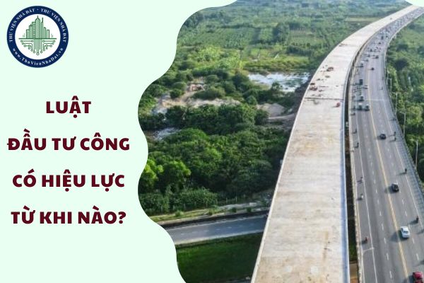 Luật Đầu tư công 2024 có hiệu lực khi nào? File pdf Luật đầu tư công 2024 số 58 2024 QH15 (Hình từ internet)