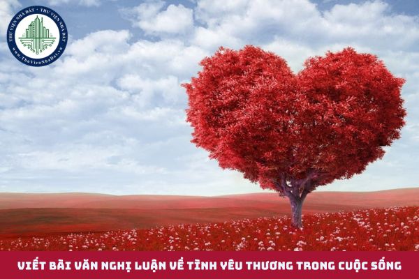 Viết bài văn nghị luận về tình yêu thương trong cuộc sống 