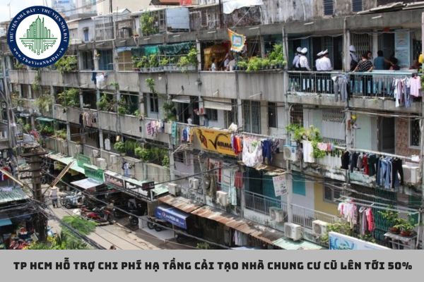 TP Hồ Chí Minh hỗ trợ chi phí hạ tầng cải tạo nhà chung cư cũ lên tới 50% (hình từ internet)