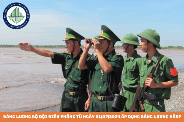 Bảng lương Bộ đội biên phòng từ ngày 01/07/2024 áp dụng bảng lương nào? Lực lượng thực thi nhiệm vụ biên phòng hiện nay bao gồm những lực lượng nào? 