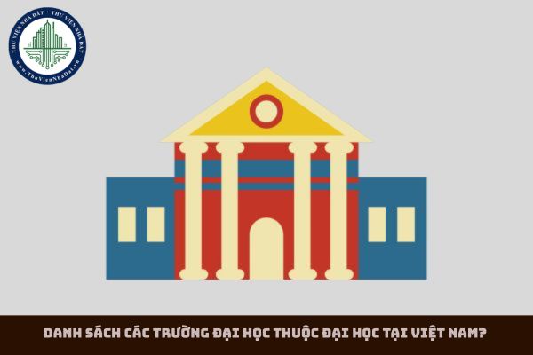 Danh sách các trường đại học thuộc đại học tại Việt Nam? Danh sách trường Đại học công lập tại TPHCM hiện nay? 