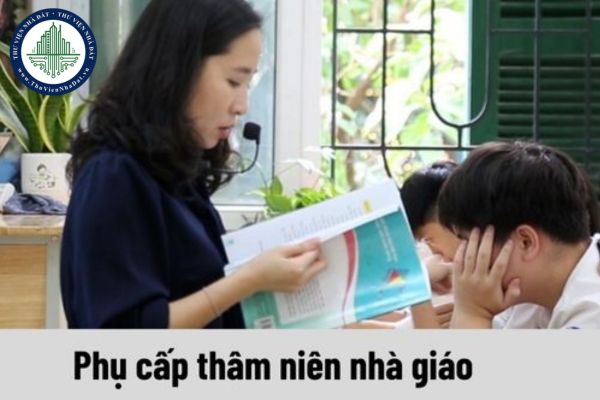 Thời gian không tính hưởng phụ cấp thâm niên nhà giáo là thời gian nào?