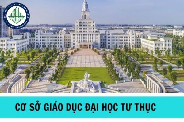 Cơ sở giáo dục đại học tư thục do ai đầu tư?